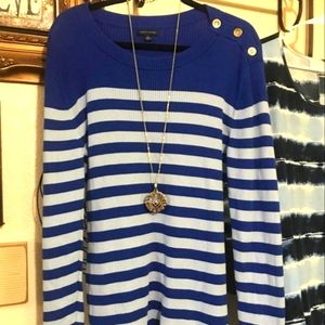 XXL ☃️ Tommy Hilfiger Beautiful Blues Womens Soft Stretchy Sweater!